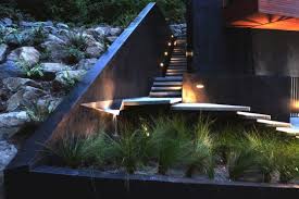 Attractive Outdoor Steps Lighting Designs