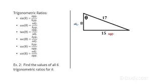 how to find trigonometric ratios given
