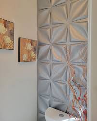 3d Wall Panel Pvc Flower Design Cover