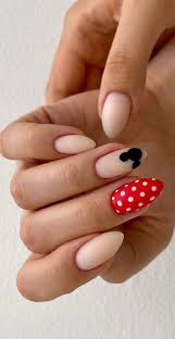 30 minnie mouse nail designs black