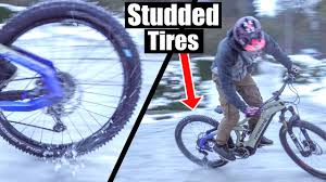 ice with deadly diy studded tires