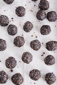 healthy dark chocolate almond joy bites