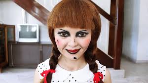 scary doll halloween makeup