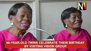90 year old twins celebrate their
