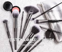 10 pcs makeup brush