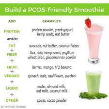 healthy smoothie recipes for pcos