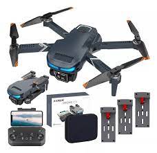 mini drone axnen 4k xt9 3 battery con