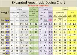 57 Punctilious Anaesthesia Chart