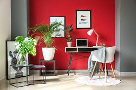 red interior paint colors affect mood
