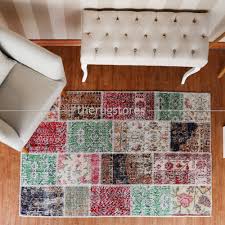 anatolian turkish patchwork carpet