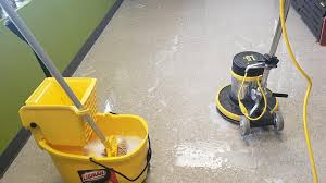 flooring cleaning and polishing