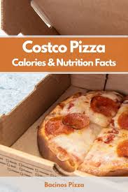 costco pizza calories nutrition facts