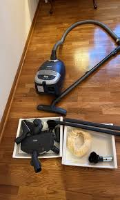 miele earth canister vacuum with