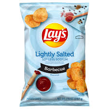 potato chips lightly salted barbecue