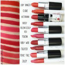 Red Lipstick Dupe Chart Colourpopcosmetics Vs Mac Red
