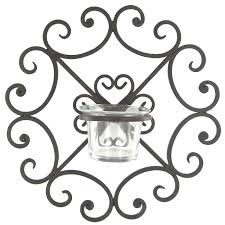 round scroll metal wall sconce hobby