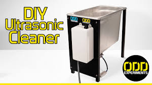 making my own ultrasonic cleaner you