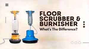 floor scrubber floor burnisher what