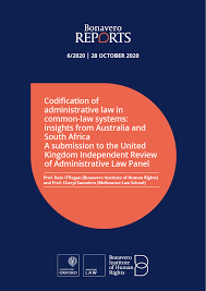 codification of administrative law in