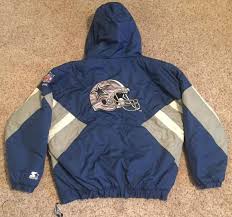 Chicago bears dallas cowboys green bay packers los angeles rams new england patriots new york nfl. Vtg 90s Nfl Hooded Pullover Starter Jacket Xxl Dallas Cowboys Puffer Coat Nwot 1807848719