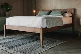 Walnut Bed Collection Solid Wood