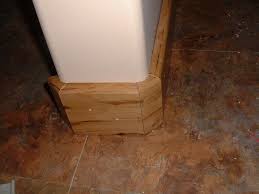 Round Drywall Corners Hickory Baseboard