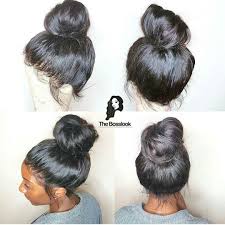 A simple half bun can appear amazingly stylish when worn with long hair. 360 Wig Hairstyles Off 67 Www Daralnahda Com