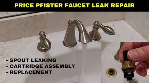 pfister faucet repair how to