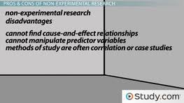 Non Experimental and Experimental Research  Differences  Advantages    Disadvantages   Video   Lesson Transcript   Study com SlideShare