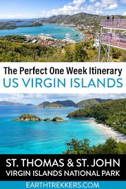 7 day us virgin islands itinerary st