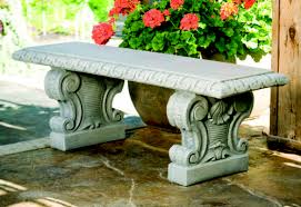 Outdoor Concrete Garden Furniture Seat