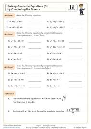 Solving Linear Equations Worksheets