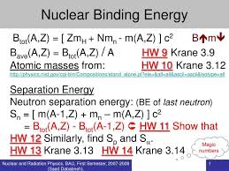 Ppt Nuclear Binding Energy Powerpoint
