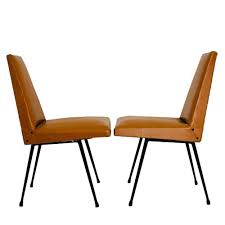 Shop for desk & chair bundles at walmart.com. Vintage Brown Leatherette And Metal Desk Chairs 1960s Set Of 2 For Sale At Pamono