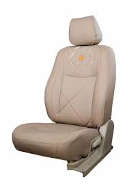Victor Art Leather Car Seat Cover Beige