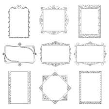 100 000 hand drawn frame vector images