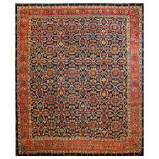 19th century w persian bijar carpet
