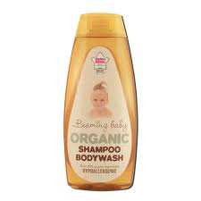 beaming baby organic shampoo wash