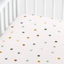 Colorful Baby Crib Fitted Sheet