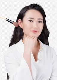 professional female makeup artist air