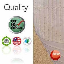 This easy to install, durable, vinyl plastic floor runner will extend the life of your carpeting in high foot traffic areas of resilia plastic floor runners protect carpets from allergens carried in from shoes or pets. Resilia Clear Vinyl Plastic Floor Runner Protector For Deep Pile Carpet 27x25 Ne For Sale Online Ebay