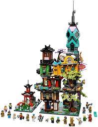 Amazon.com: LEGO NINJAGO NINJAGO City Gardens 71741 Building Kit; Ninja  House Playset Featuring 19 Minifigures, New 2021 (5,685 Pieces) : Toys &  Games