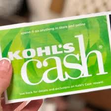 i have kohl s cash and rebates what do