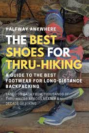 best shoes for thru hiking in 2023