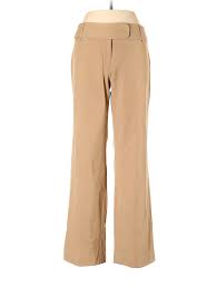 Details About Rafaella Women Brown Dress Pants 8 Petite