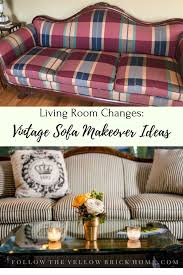 vine sofa makeover ideas
