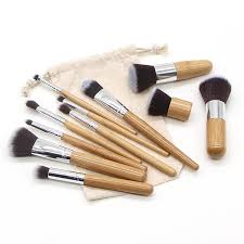 bamboo makeup brush kit 丨low moq 丨