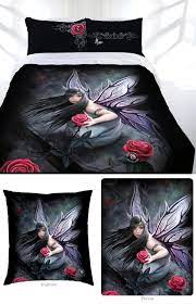 rose fairy bed linen by anne stokes