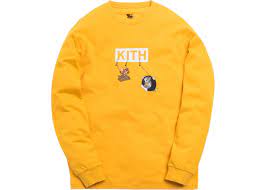 Kith x Tom & Jerry L/S Friends Tee Yellow - SS19