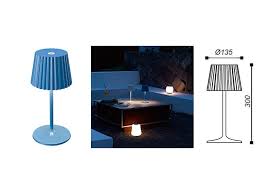 Portable Outdoor Table Lamp 3000k Blue